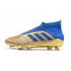 adidas Bota de Fútbol Predator 19+ FG - Oro Azul