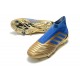 adidas Bota de Fútbol Predator 19+ FG - Oro Azul