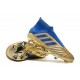 adidas Bota de Fútbol Predator 19+ FG - Oro Azul