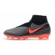 Nike Zapatillas de Fútbol Phantom VSN Elite DF FG - Negro Rojo