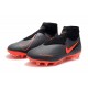 Nike Zapatillas de Fútbol Phantom VSN Elite DF FG - Negro Rojo