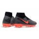Nike Zapatillas de Fútbol Phantom VSN Elite DF FG - Negro Rojo