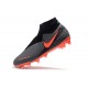 Nike Zapatillas de Fútbol Phantom VSN Elite DF FG - Negro Rojo