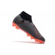 Nike Zapatillas de Fútbol Phantom VSN Elite DF FG - Negro Rojo