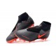 Nike Zapatillas de Fútbol Phantom VSN Elite DF FG - Negro Rojo