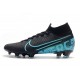 Zapatillas Nike Mercurial Superfly 7 Elite FG Negro Azul