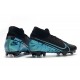 Zapatillas Nike Mercurial Superfly 7 Elite FG Negro Azul