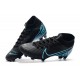 Zapatillas Nike Mercurial Superfly 7 Elite FG Negro Azul