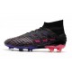 adidas Bota de Fútbol Predator 19+ FG - Negro Rosa Azul