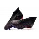 adidas Bota de Fútbol Predator 19+ FG - Negro Rosa Azul
