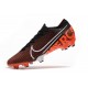 Nike Zapatillas Mercurial Vapor 13 Elite FG Edición Limitada Negro Blanco Hyper Crimson