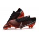 Nike Zapatillas Mercurial Vapor 13 Elite FG Edición Limitada Negro Blanco Hyper Crimson
