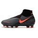 Nike Phantom VSN Elite DF FG - Gris Oscuro/Mango Brillante/Negro