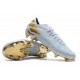 Nuevas Botas adidas Nemeziz Messi 19.1 FG Agua Dorado metalizado Blanco