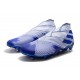 Zapatos de Fútbol adidas Nemeziz 19+ FG Blanco Azul