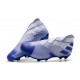 Zapatos de Fútbol adidas Nemeziz 19+ FG Blanco Azul