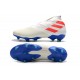 Zapatos de Fútbol adidas Nemeziz 19+ FG Blanco Naranja