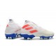 Zapatos de Fútbol adidas Nemeziz 19+ FG Blanco Naranja