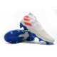 Zapatos de Fútbol adidas Nemeziz 19+ FG Blanco Naranja
