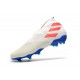 Zapatos de Fútbol adidas Nemeziz 19+ FG Blanco Naranja