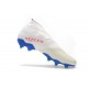 Zapatos de Fútbol adidas Nemeziz 19+ FG Blanco Naranja