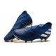 Zapatos de Fútbol adidas Nemeziz 19+ FG Azul Blanco