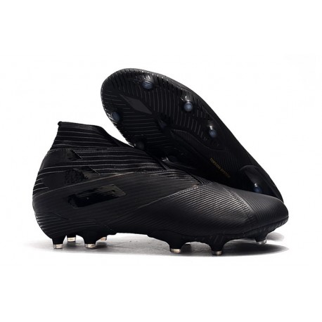 Zapatos de Fútbol adidas Nemeziz 19+ FG Negro