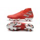 Zapatos de Fútbol adidas Nemeziz 19+ FG Rojo Plata