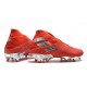 Zapatos de Fútbol adidas Nemeziz 19+ FG Rojo Plata