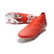Zapatos de Fútbol adidas Nemeziz 19+ FG Rojo Plata