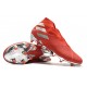 Zapatos de Fútbol adidas Nemeziz 19+ FG Rojo Plata