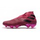 Zapatos de Fútbol adidas Nemeziz 19+ FG Rosa Negro