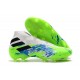 Zapatos de Fútbol adidas Nemeziz 19+ FG Blanco Verde Azul