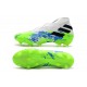 Zapatos de Fútbol adidas Nemeziz 19+ FG Blanco Verde Azul