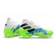 Zapatos de Fútbol adidas Nemeziz 19+ FG Blanco Verde Azul
