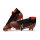 Nike Zapatos Mercurial Superfly VII Elite SE FG Negro Blanco Hyper Crimson