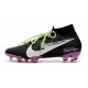Nike Zapatos Mercurial Superfly VII Elite SE FG Negro Blanco Violet