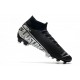 Nike Zapatos Mercurial Superfly VII Elite SE FG Negro Gris Metalizado Gris