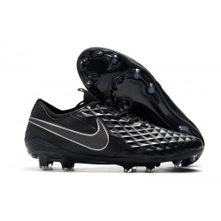 Tacos de Futbol Nike Tiempo Legend 8 Elite FG Negro
