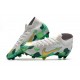 Nike Mbappe Mercurial Superfly VII Elite SE FG Gris Dorado Metalizado Verde