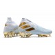 adidas Nemeziz 19+ FG Zapatillas de Fútbol -Agua/Dorado metalizado /Blanco