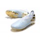 adidas Nemeziz 19+ FG Zapatillas de Fútbol -Agua/Dorado metalizado /Blanco