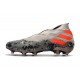 adidas Nemeziz 19+ FG Zapatillas de Fútbol -Gris Naranja Chalk