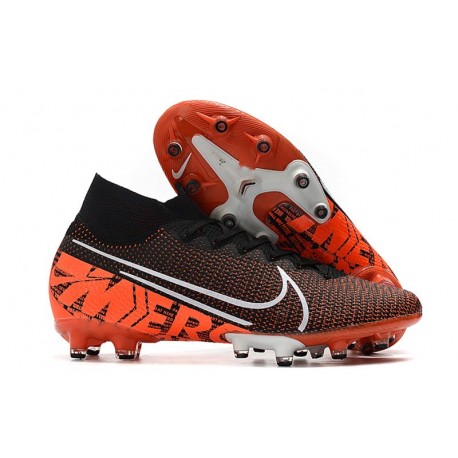 Nike Zapatillas Mercurial Superfly 7 Elite AG-Pro Negro Hyper Crimson