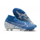 Nike Zapatillas Mercurial Superfly 7 Elite AG-Pro Azul Blanco