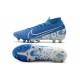 Nike Zapatillas Mercurial Superfly 7 Elite AG-Pro Azul Blanco