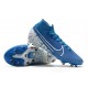 Nike Zapatillas Mercurial Superfly 7 Elite AG-Pro Azul Blanco