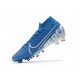 Nike Zapatillas Mercurial Superfly 7 Elite AG-Pro Azul Blanco