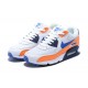 Zapatillas Nike Air Max 90 Naranja Blanco Azul
