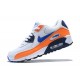 Zapatillas Nike Air Max 90 Naranja Blanco Azul